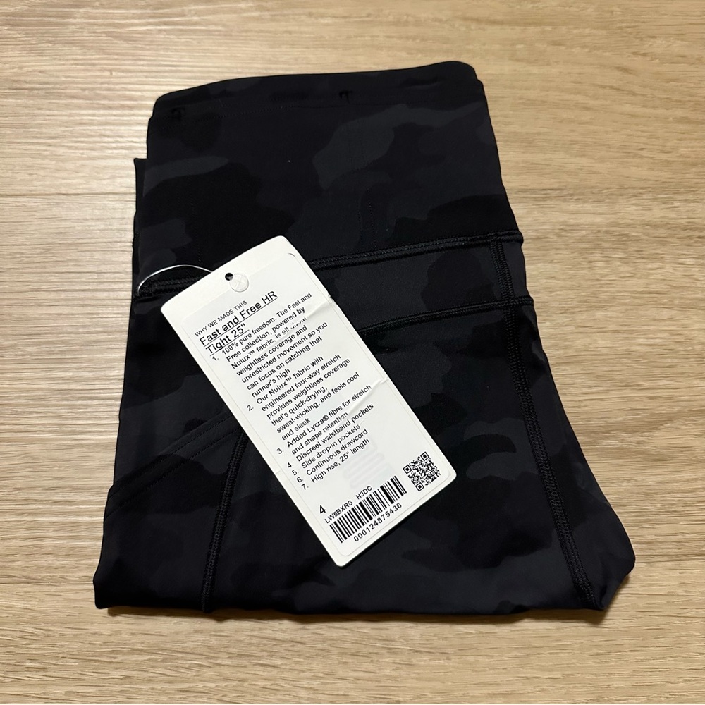 NEW lululemon Fast and Free Leggings